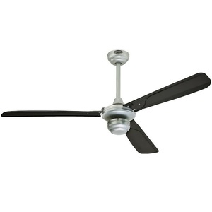 מאוורר תקרה חוץ 52" ללא תאורה כולל שלט Westinghouse ווסטינגהאוס Mountain Gale כסוף שחור (שלט)