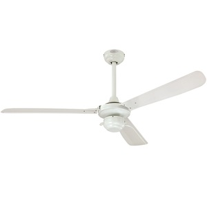 מאוורר תקרה לפרגולה ווסטינגהאוס Mountain Gale לבן 52" עם חוט משיכה