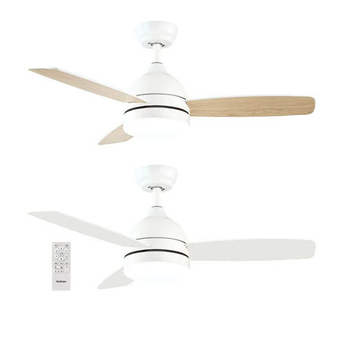 מאוורר תקרה ''42 כולל שלט ותאורת Semicom SM-CFB1042W/25CT GENESIS80 LED סמיקום