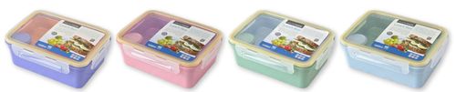 קופסת אוכל מחולקת פנימית מגש +מיכל לרוטב ‎ SUPERFOOD 