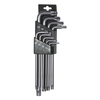 סט מפתחות כרום TORX+חור ארוך 9 יח' SIGNET