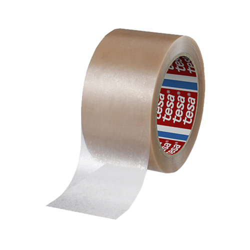 סרט אריזה PVC חד צדדי Tesa 4104 שקוף / רוחב 19 מ