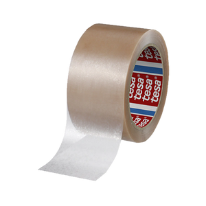 סרט אריזה PVC חד צדדי Tesa 4104 שקוף / רוחב 19 מ"מ אורך 50 מטר