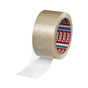 סרט אריזה PVC חד צדדי Tesa 4120 שקוף / רוחב 50 מ"מ אורך 50 מטר