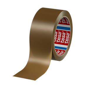 סרט אריזה PVC חד צדדי Tesa 4120 חום / רוחב 19 מ"מ אורך 50 מטר
