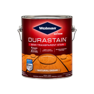 צבע לעץ חצי שקוף Durastain על בסיס מים Semi White 174 / 3.79 ליטר