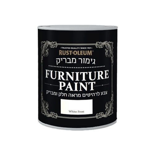 צבע לרהיטים בגימור מבריק White-Forest / 750 מ״ל