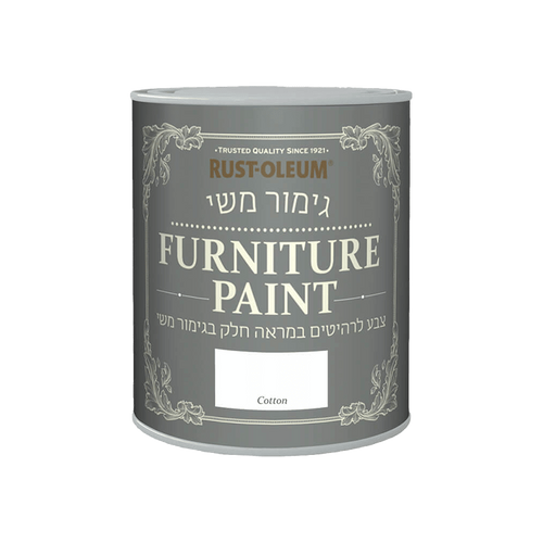 צבע לרהיטים בגימור משי Cotton / 750 מ״ל