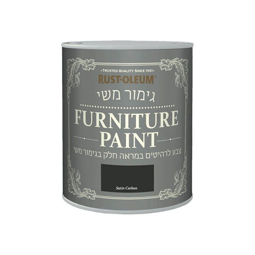 צבע לרהיטים בגימור משי Carbon / 750 מ״ל