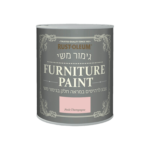 צבע לרהיטים בגימור משי Pink Champagne / 750 מ״ל
