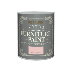 צבע לרהיטים בגימור משי Pink Champagne / 750 מ״ל