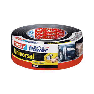 איזולירבנד חבלה מחוזק סיבים Tesa XP 56388 שחור / רוחב 50 מ"מ, אורך 25 מטר
