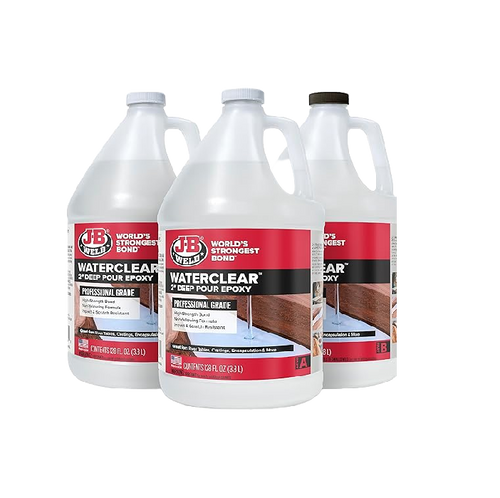 אפוקסי ליציקה Waterclear שקוף / 3.79 ליטר