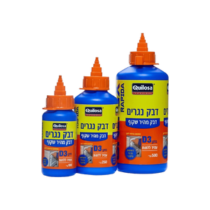 דבק נגרים לעץ תקן D3 לבן / 100 מ"ל