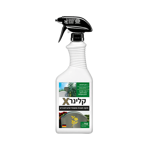 חומר לניקוי מצבות - קלינר X שקוף / 750 מ