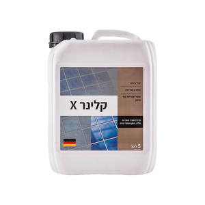 מסיר בטון - קלינר X שקוף / 5 ליטר
