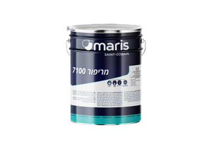 מריפיור 7100 - צבע לרצפות שחיקה אדום / 20 ק"ג