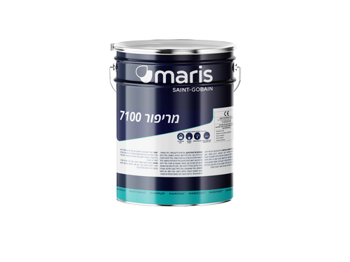 מריפיור 7100 - צבע לרצפות שחיקה אפור / 20 ק
