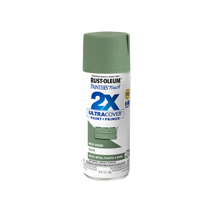 ספריי צבע 2X ירוק אזוב משי / 340 גרם