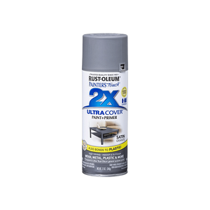 ספריי צבע 2X אפור גרניט משי / 340 גרם