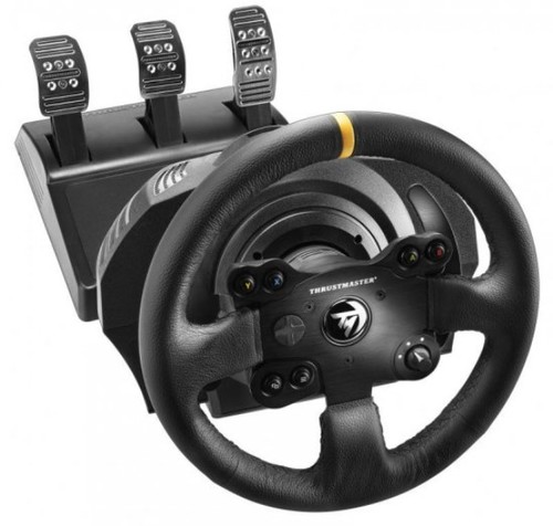 הגה מירוצים עם דוושות Thrustmaster TX-RW Leather Edition Feedback Xbox One/SERIES X/S/PC