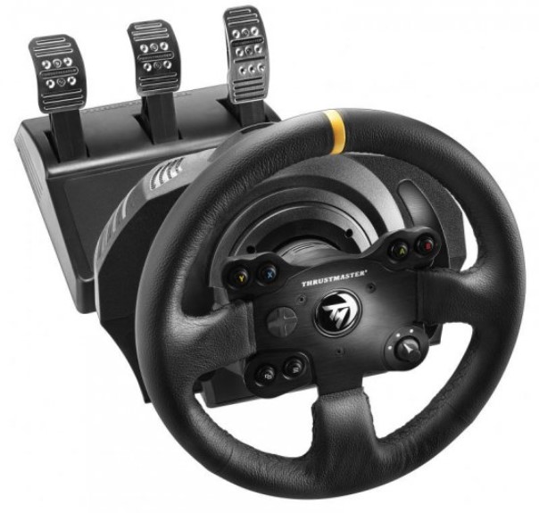 הגה מירוצים עם דוושות Thrustmaster TX-RW Leather Edition Feedback Xbox One/SERIES X/S/PC
