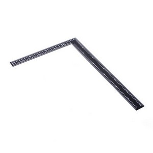 סרגל זוית נגרים שחור 40X60 CALAMAN