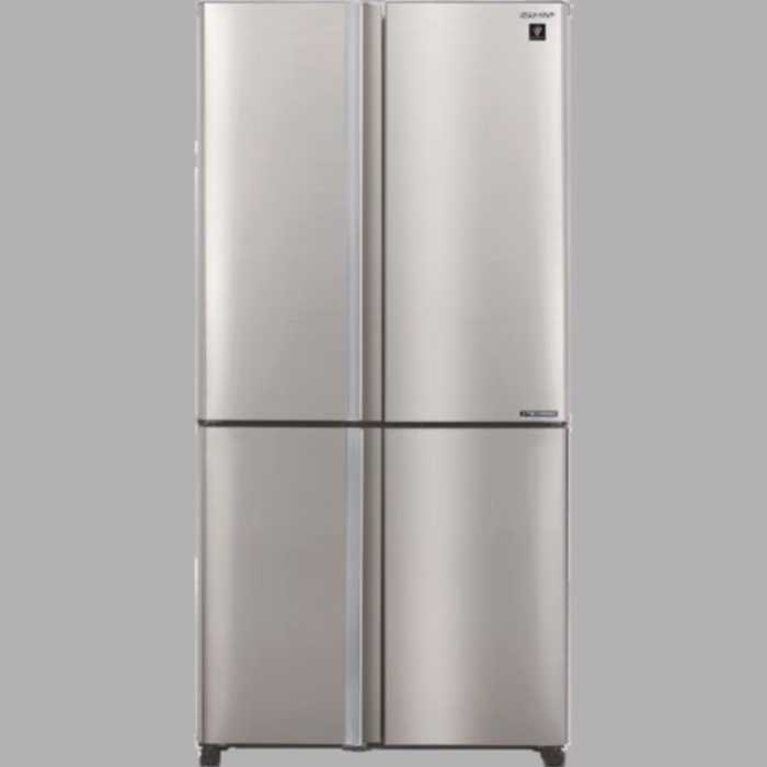 מקרר מקפיא תחתון ‏4 דלתות ‏611 ליטר ⁦SHARP SJ-9270-SL⁩