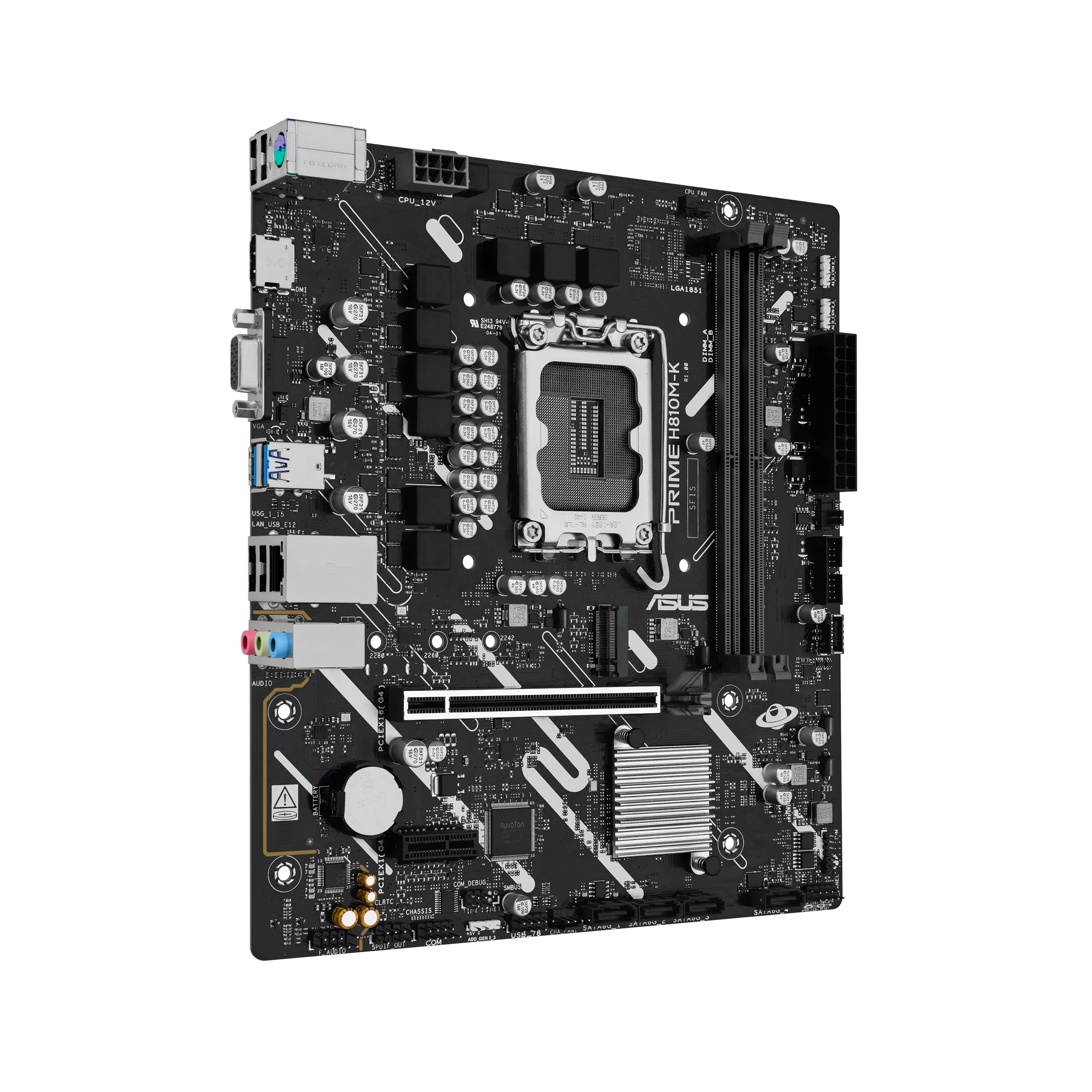 לוח אם ASUS Prime H810M-K Intel LGA1851 DDR5
