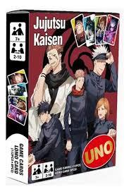 UNO Jujutsu Kaisen Game Cards — קלפי משחק UNO ג'וג'וטסו קאיסן
