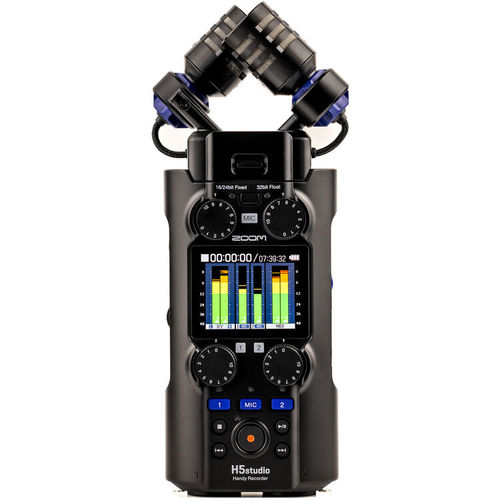 מקליט אודיו מקצועי Zoom H5studio