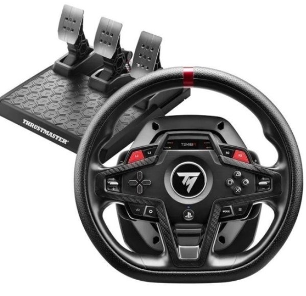 הגה מירוצים עם דוושות Thrustmaster T248R Force Feedback PS/PC