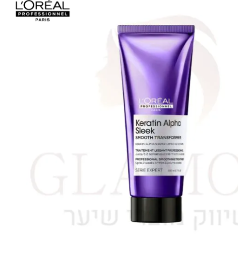 טיפול מקצועי למראה שיער חלק קרטין אלפא סליק LOREAL Professionne