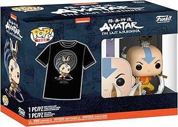 Funko Pop Avatar The Last Airbender #534 With T-Shirt — פאנקו פופ אוואטר: כשף האוויר האחרון #534 עם חולצה
