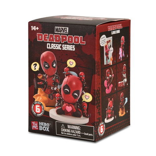 YuMe Marvel Box Deadpool - Classic Series (1 Box) — יו-מי מארוול בוקס דדפול סדרה קלאסית (קופסה אחת)