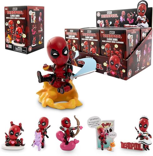 YuMe Marvel Box Deadpool - Classic Series (1 Box) — יו-מי מארוול בוקס דדפול סדרה קלאסית (קופסה אחת)