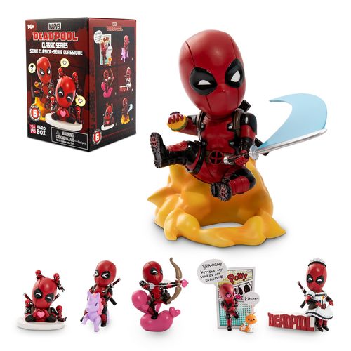 YuMe Marvel Box Deadpool - Classic Series (1 Box) — יו-מי מארוול בוקס דדפול סדרה קלאסית (קופסה אחת)
