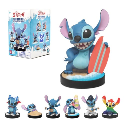 YuMe Disney Stitch Fun Series Blind Box (1 Box) — יו-מי דיסני סטיץ' סדרת Fun קופסת הפתעה (קופסה אחת)