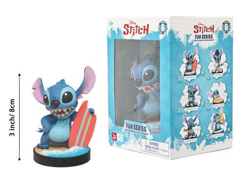 YuMe Disney Stitch Fun Series Blind Box (1 Box) — יו-מי דיסני סטיץ' סדרת Fun קופסת הפתעה (קופסה אחת)
