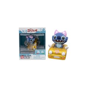 YuMe Disney Stitch Zoom Hero Series Pull and Drop Figure Car — יו-מי דיסני סטיץ