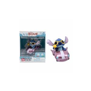 YuMe Disney Stitch Zoom Hero Series Pull and Drop Figure Car — יו-מי דיסני סטיץ