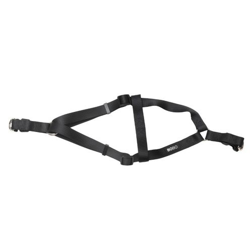 רתמה שחורה XS לכלבים
