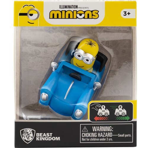 YuMe Despicable Me Minions Figure Car Blind Box — יו-מי מיניונים גרוּ סדרת רכב קופסת הפתעה