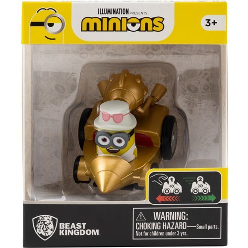 YuMe Despicable Me Minions Figure Car Blind Box — יו-מי מיניונים גרוּ סדרת רכב קופסת הפתעה