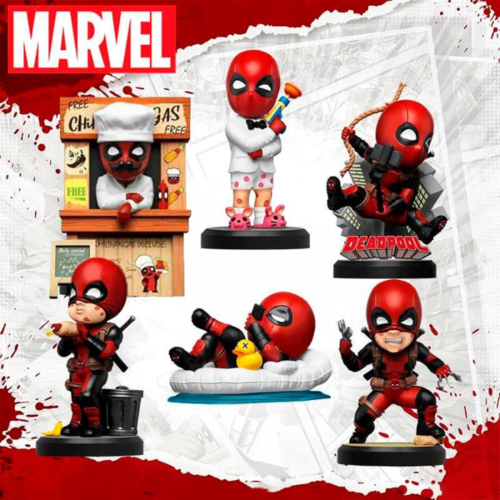 YuMe Marvel Hero Box Deadpool Classic Series 4–6 Inch — יו-מי מארוול הירו בוקס דדפול סדרה קלאסית 4–6 אינץ'