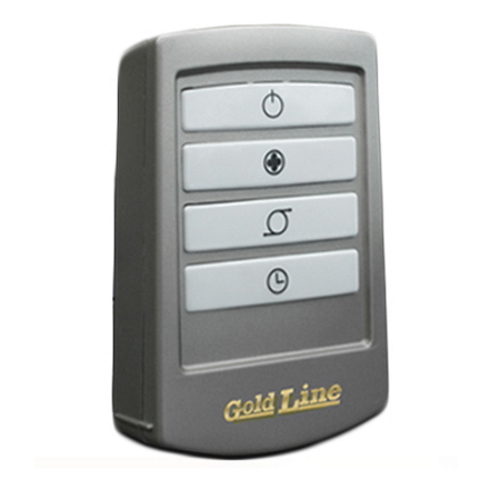מאוורר העל טורבו הוריקן כסף דגם Goldline atl-92et