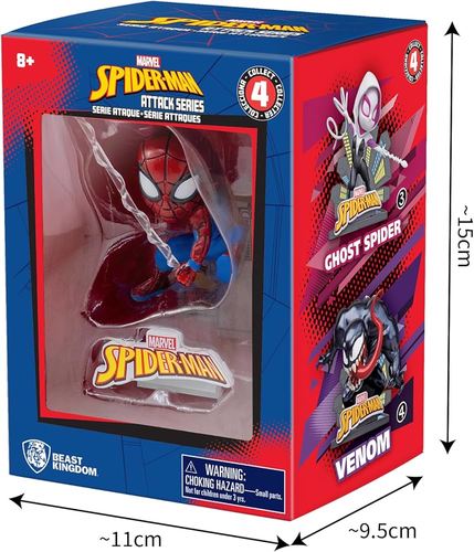 YuMe Hero Box Spider-Man - Attack Series 1 INCH — יו-מי הירו בוקס ספיידרמן סדרת Attack