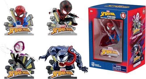YuMe Hero Box Spider-Man - Attack Series 4 INCH — יו-מי הירו בוקס ספיידרמן סדרת Attack