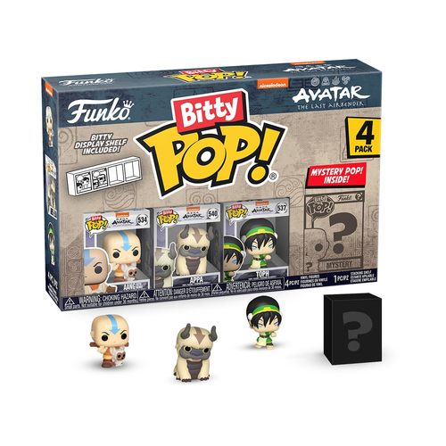 ביטי פופ! אוואטר: כשף האוויר האחרון Funko Pop Bitty Pop Avatar the last airbender