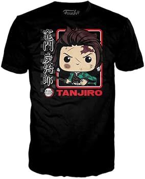 Funko Pop Demon Slayer Tanjiro #867 With T-Shirt — פאנקו פופ דימון סלייר טנג'ירו #867 עם חולצה